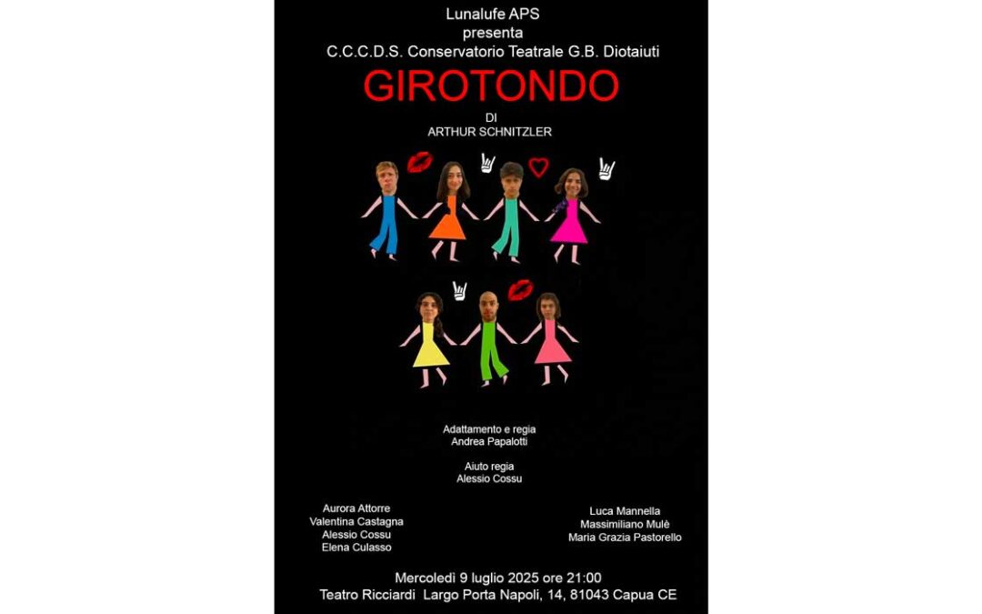 “Girotondo” di Schnitzler al Teatro Ricciardi di Capua